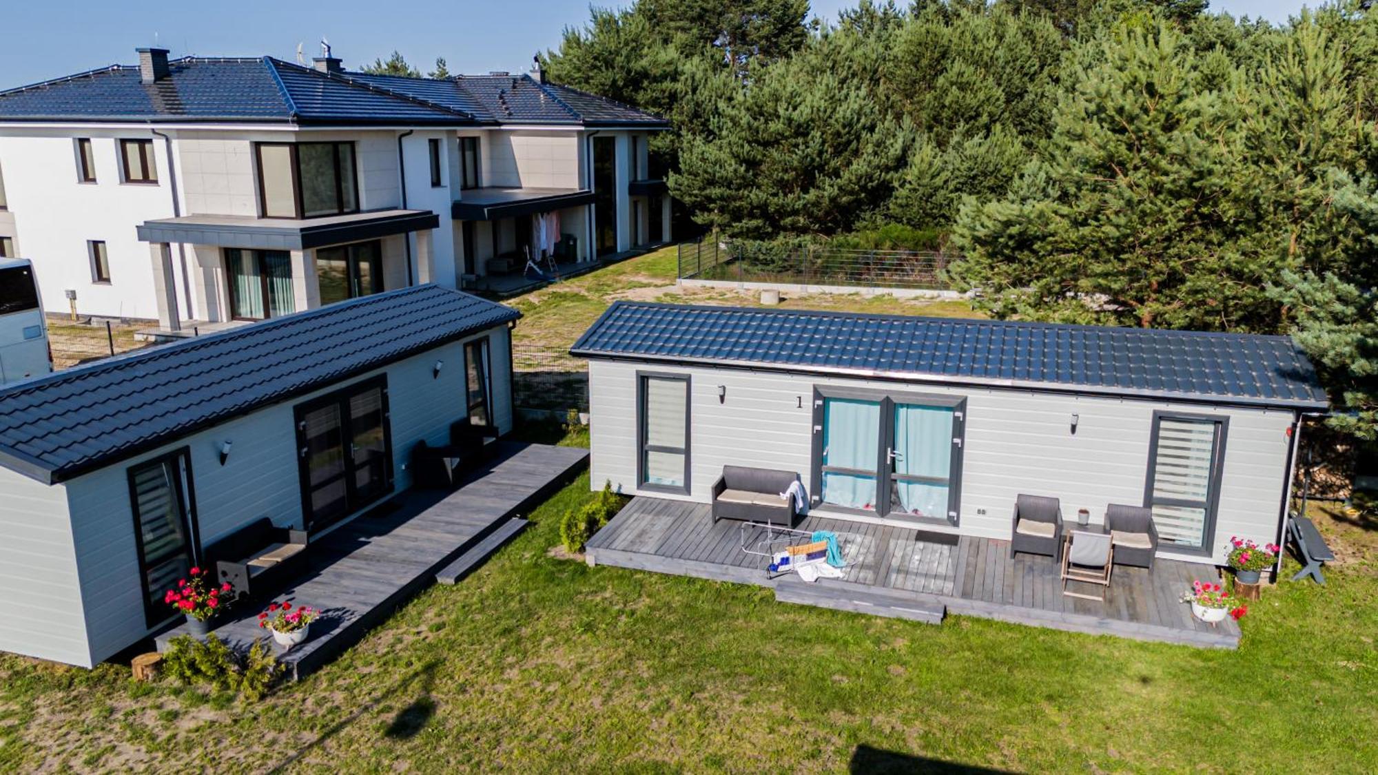 "Agus" Komfortowe I Nowczesne Domki W Cichej Okolicy Niedaleko Plazy Ostrowo (Puck) Exterior foto
